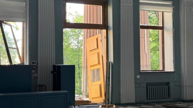 Пошкодження Національного художнього музею України