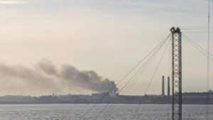 Удар по військово-морській базі Кронштадт 6 червня 2026