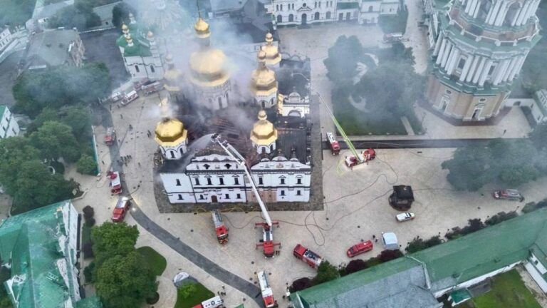 Удар по Києво-Печерській лаврі 15 червня