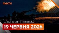 Головні новини за ніч 19 червня: добірка актуальних подій