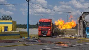 Вибухи в Одеській області: РФ атакувала АЗС на півдні регіону Атака на Одеську область 20 червня 2026