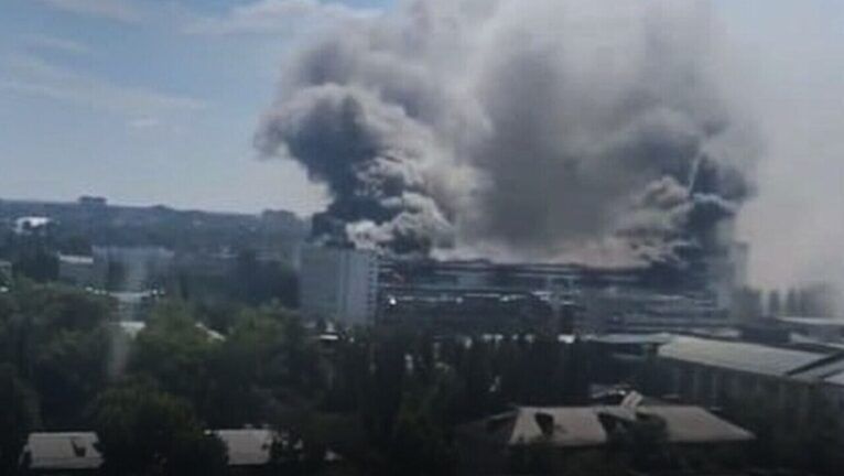 Удар по заводу у Воронежі 22 червня