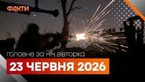 События на утро 23 июня: удары РФ по троллейбусу в Сумах и АЗС в Запорожье Главные новости за ночь 23 июня: подборка актуальных событий