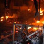 Россия атаковала Запорожье дронами: вспыхнули пожары, есть пострадавший