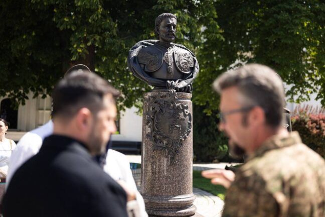 Погруддя Івана Мазепи в Києво-Печерській лаврі