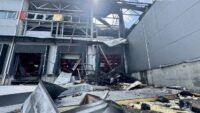 удар по терміналу логістичної компанії у Дніпровському районі