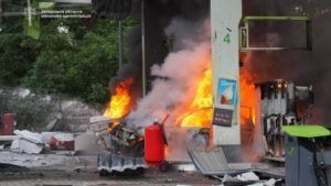 Вибух на АЗС в Запоріжжі 9 липня