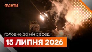 Главные новости ночи 15 июля 2026: подборка событий