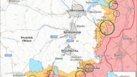 Карта бойових дій в Україні на 16 липня 2026