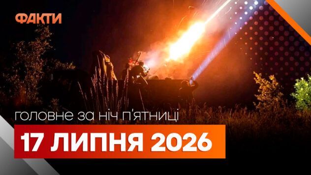 Головні новини за ніч 17 липня: добірка актуальних подій