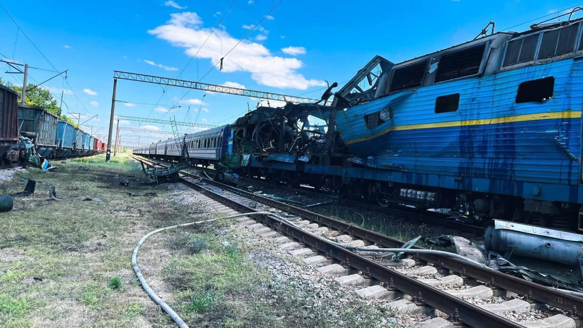 Атака на поїзд на Запоріжжі 18 липня 2026 Атака на поїзд на Запоріжжі 18 липня 2026