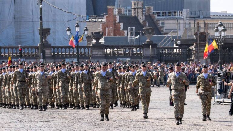 військовий парад в бельгії 21 липня