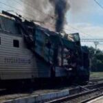 РФ нанесла удар по пассажирскому поезду на Днепропетровщине: что известно