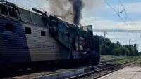 атака на потяг на дніпропетровщині