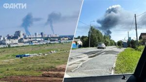 Тюменський НПЗ знову опинився під атакою: на заводі спалахнула пожежа Атака дронів на Тюменський НПЗ 25 липня: на об'єкті спалахнула пожежа