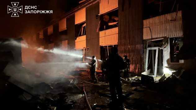 атака на Запоріжжя 25 липня