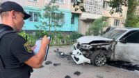 В Одесі вибухнуло авто