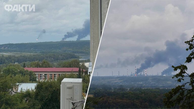 СБУ уразила три нафтопереробні заводи в Уфі за 1600 км від кордону України