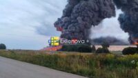 Пожар на логистическом центре Wildberries: в Тульской области заявили об атаке дронов