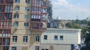 У Підмосков’ї спалахнула пожежа у головному інституті Роскосмосу Роскосмос, пожежа 5 серпня