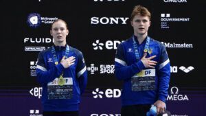 Середа та Байло стали чемпіонами Європи зі стрибків у воду Середа і Байло