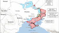 Карта бойових дій в Україні на 15 серпня 2026