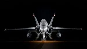 НАТО показало кадри знищення іспанськими F-18 дрона над Румунією