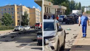 Вибух авто у Санкт-Петербурзі: повідомляють про загибель підполковника ВПС