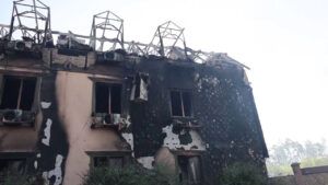 У Милі 38 загиблих, територія значно забруднена вибухонебезпечними предметами — Зеленський Детонація у Милі на Київщині: наслідки атаки