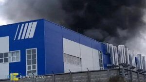 Пожар в Перми: загорелась территория завода Протон-ПМ