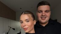 Скальницька з чоловіком