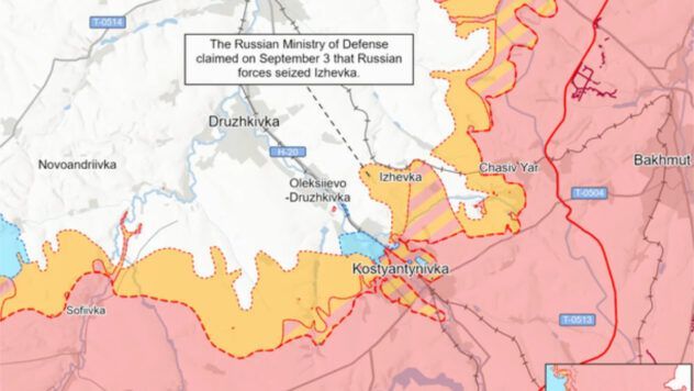 карта бойових дій