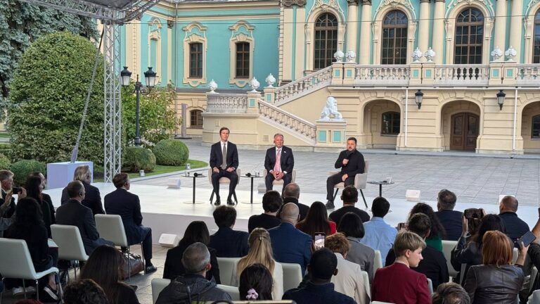 Володимир Зеленський, Стів Віткофф, Джаред Кушнер