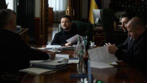 Володимир Зеленський і переговоррна група 6 вересня 2026