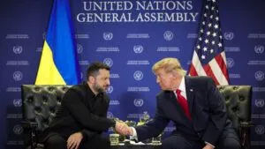 Володимир Зеленський і Дональд Трамп, 22 вересня 2026