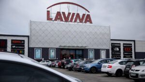Auchan Беличи в ТРЦ Lavina Mall в Киеве поврежден в результате атаки 26 сентября 2026 года