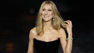 Селин Дион упала, а затем забыла слова песни во время выступления в Париже Селін Діон