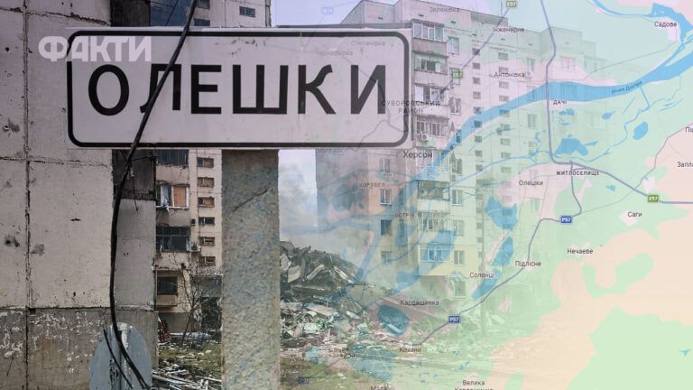 де знаходяться Олешки