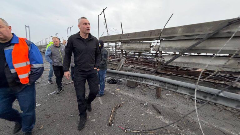 Удар по Південному мосту у Києві 27 жовтня 2026