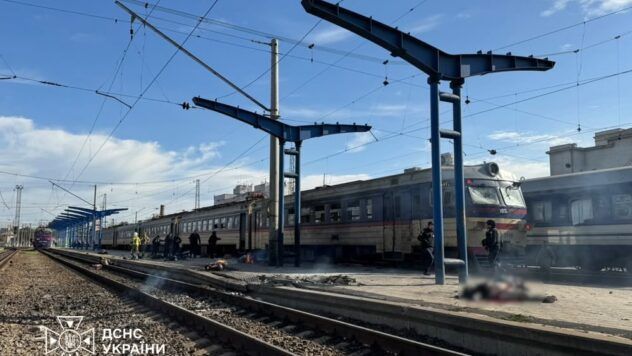 удар по вокзалу у Дніпрі