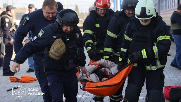 удар по вокзалу у Дніпрі