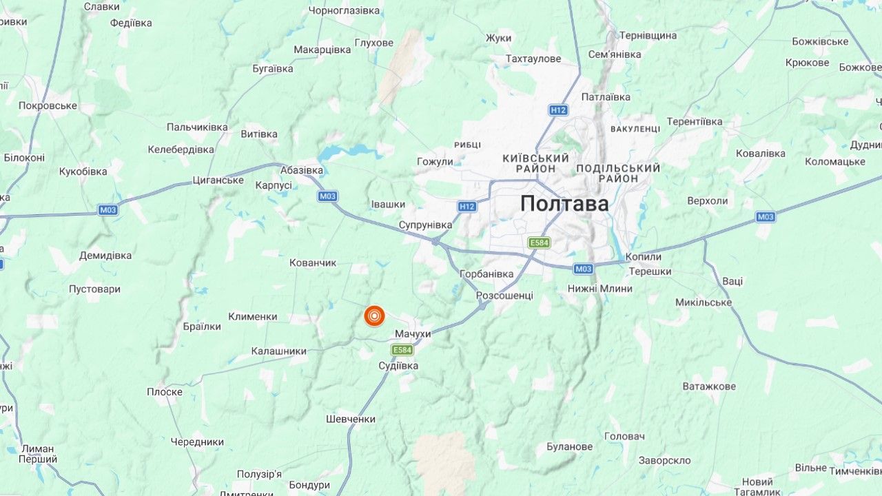 На Полтавщині стався землетрус: підземні поштовхи зафіксували вночі Фото 1 На Полтавщині стався землетрус: підземні поштовхи зафіксували вночі Фото 1