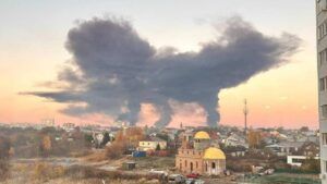 У РФ палає Новокуйбишевський НПЗ, що виробляє паливо для авіації