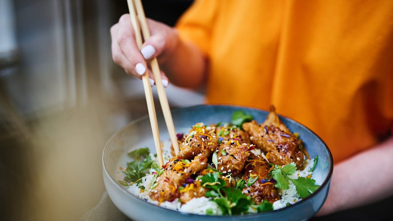 азійська їжа, палички