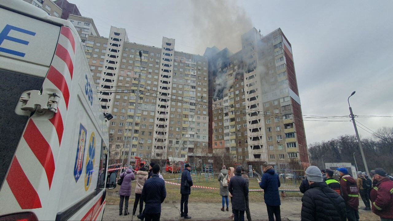 Київ, обстріл