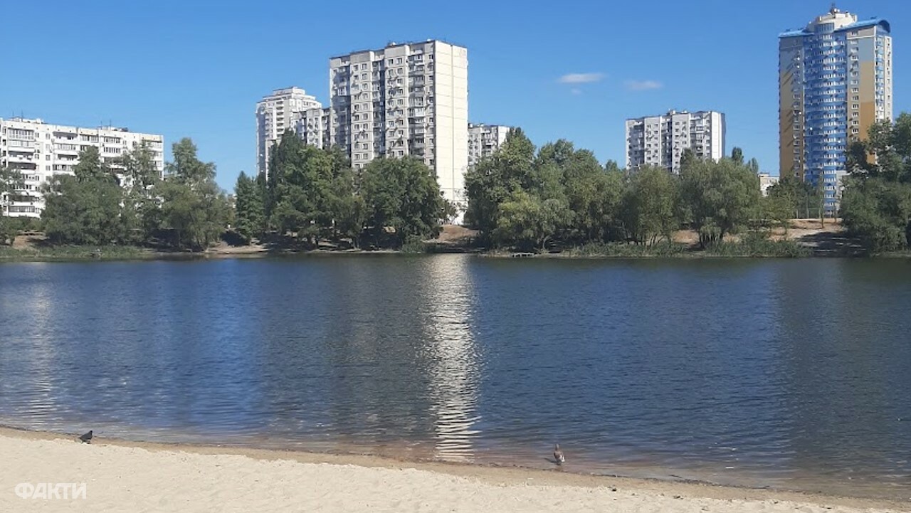 пляж,оболонь