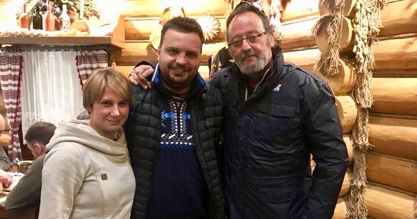 Жан Рено прилетів в Україну на зйомки фільму