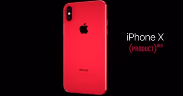 Как может выглядеть смартфон iPhone X (PRODUCT) RED