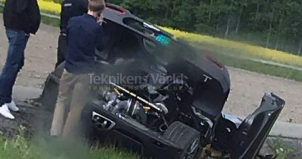 У Швеції розбили унікальний “золотий” гіперкар