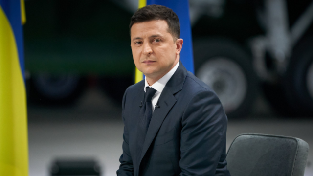 Володимир Зеленський прийшов на прощання з Григорієм Чапкісом